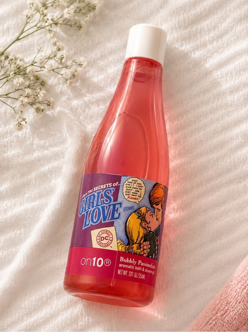 Bubbly Passionate Aromatic Bath & Shower Gel - Pink